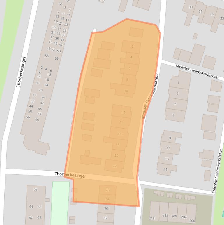 Kaart van postcodegebied 3904GC.