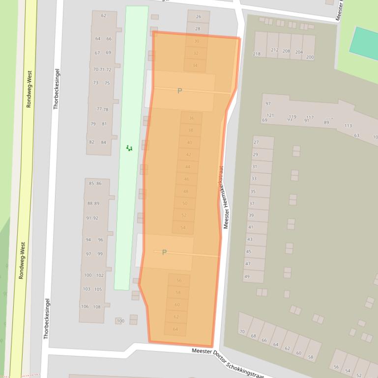 Kaart van postcodegebied 3904GD.