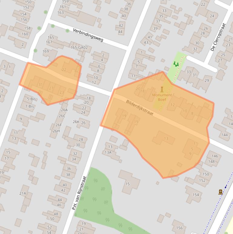 Kaart van postcodegebied 3904HK.