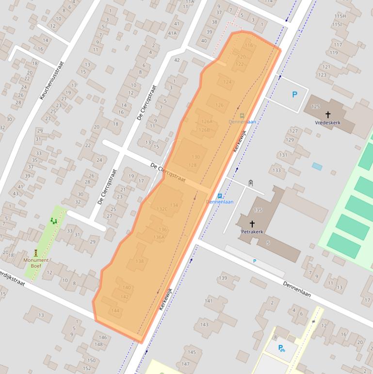 Kaart van postcodegebied 3904JH.