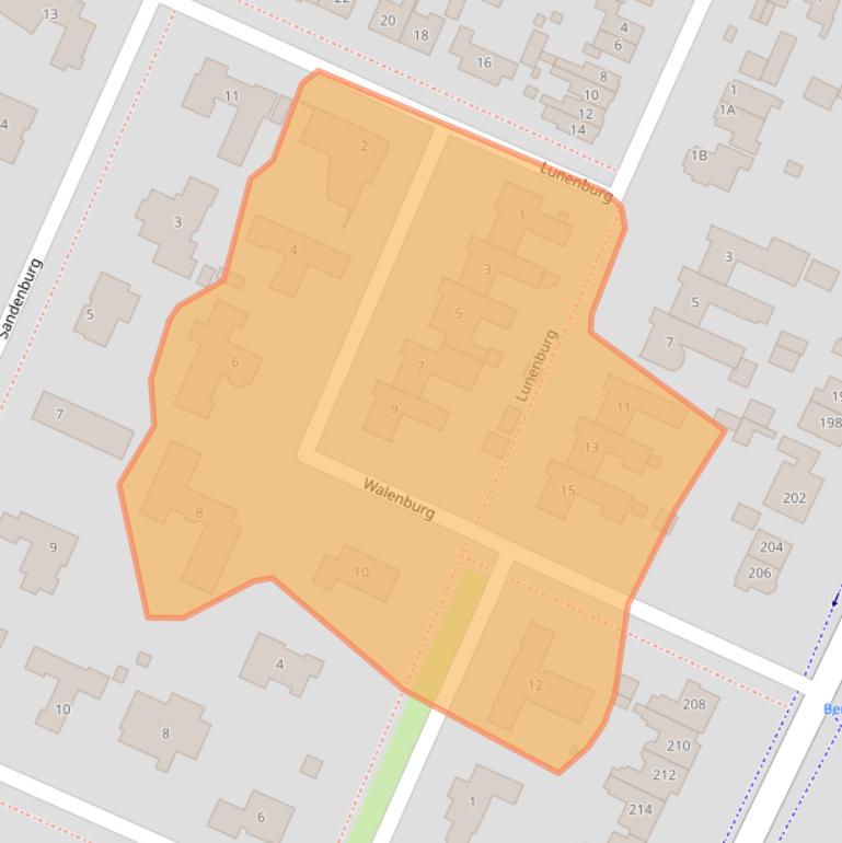 Kaart van postcodegebied 3904JM.