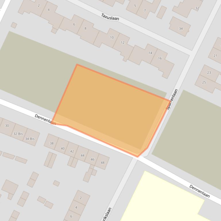 Kaart van postcodegebied 3904KL.