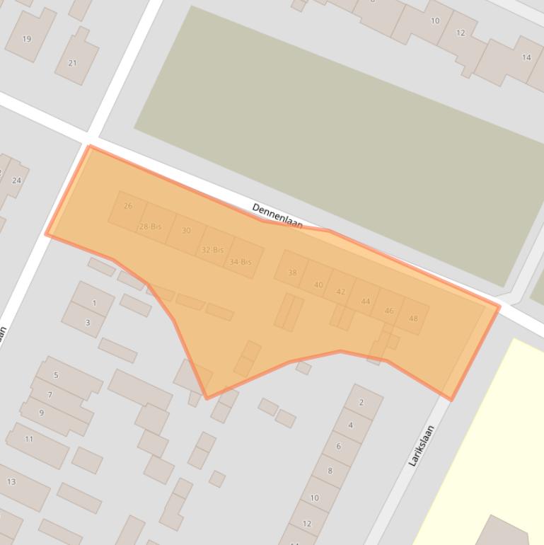 Kaart van postcodegebied 3904KP.