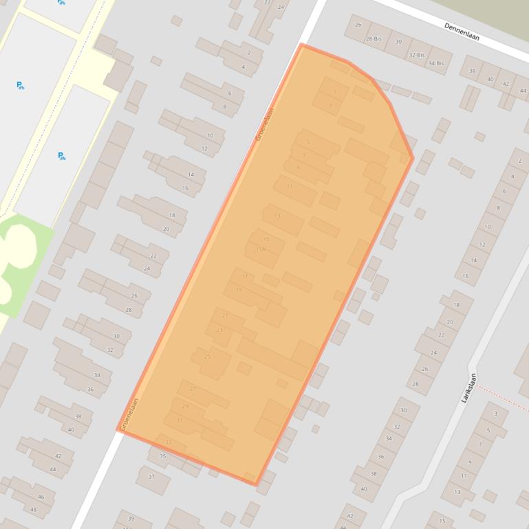 Kaart van postcodegebied 3904KS.