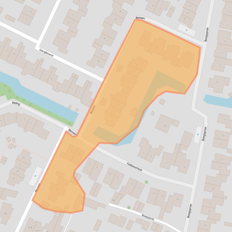 Kaart van postcodegebied 3904PA.