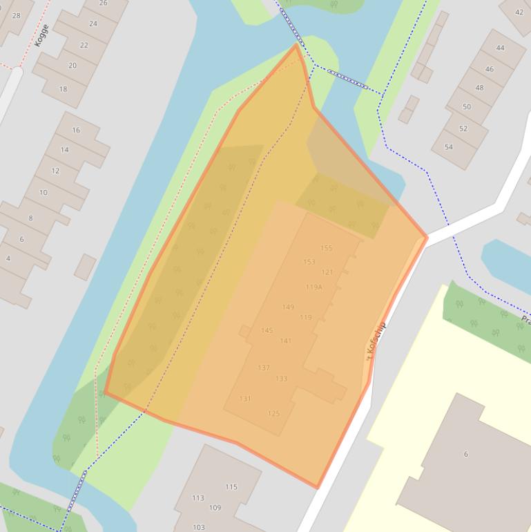 Kaart van postcodegebied 3904RR.