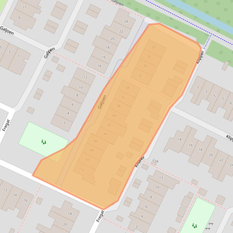 Kaart van postcodegebied 3904SH.