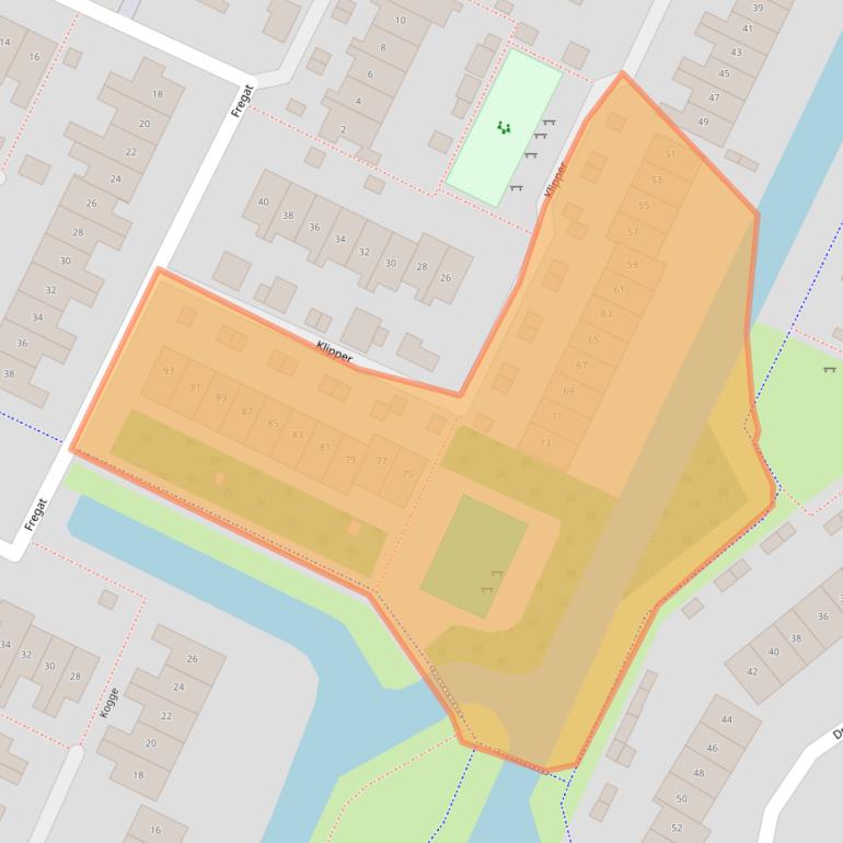 Kaart van postcodegebied 3904SL.