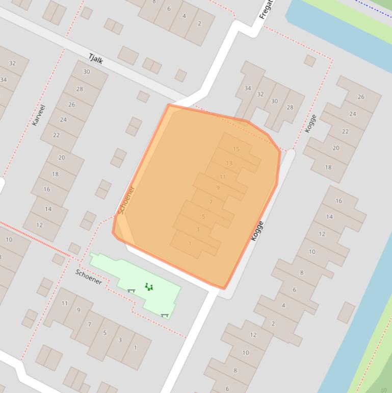 Kaart van postcodegebied 3904SV.