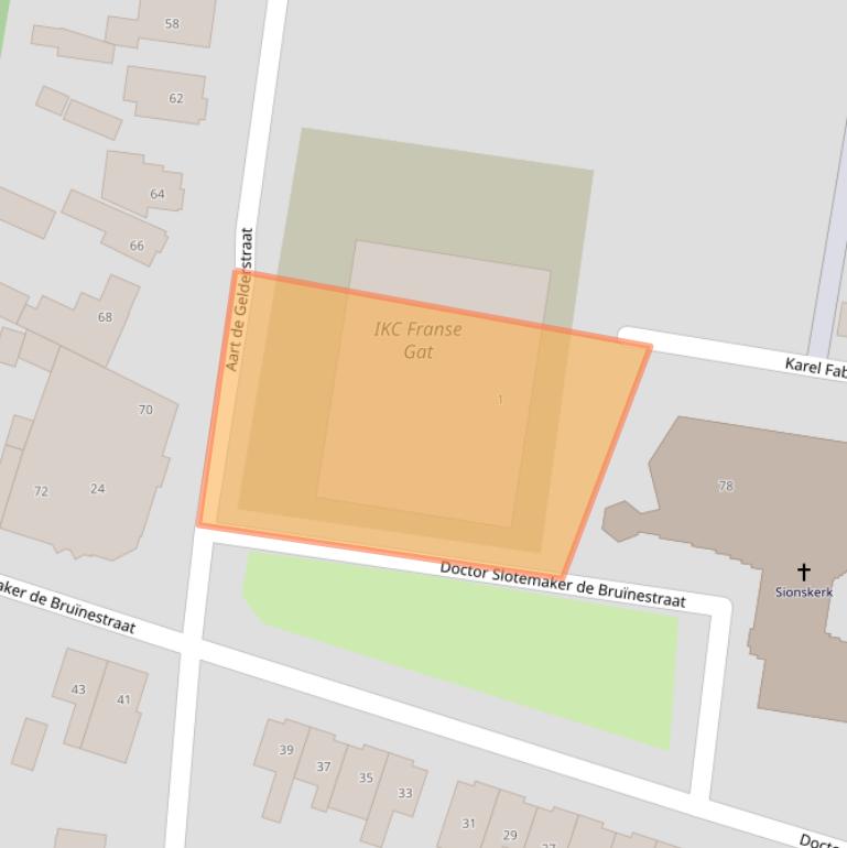 Kaart van postcodegebied 3904TG.