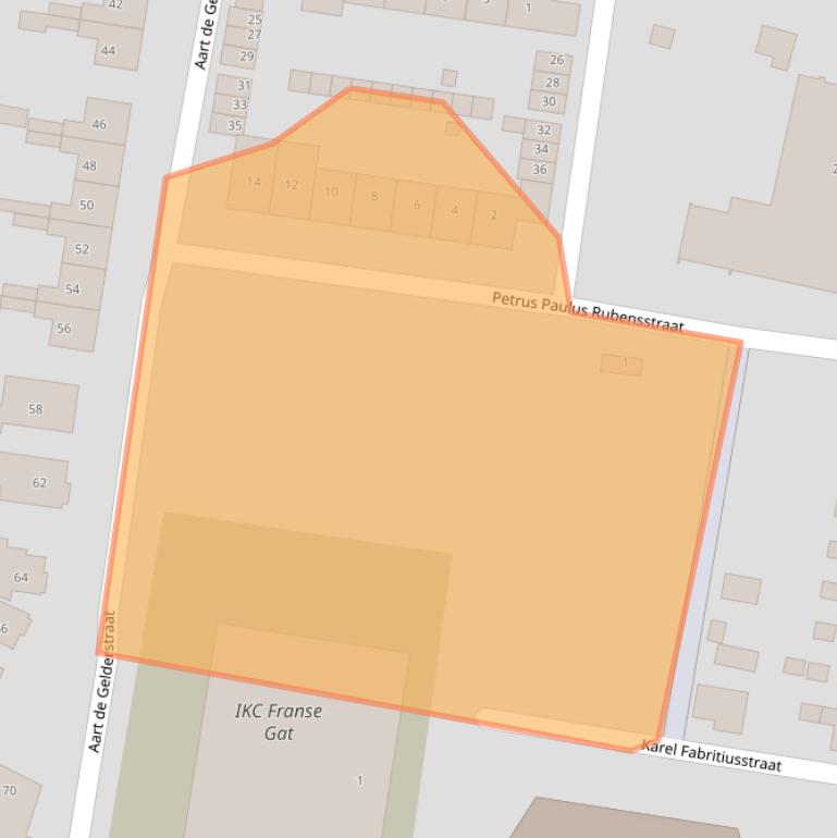 Kaart van postcodegebied 3904TH.