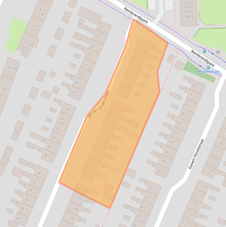 Kaart van postcodegebied 3904VA.