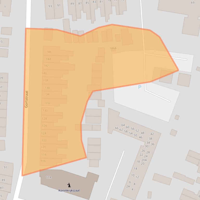 Kaart van postcodegebied 3905BJ.