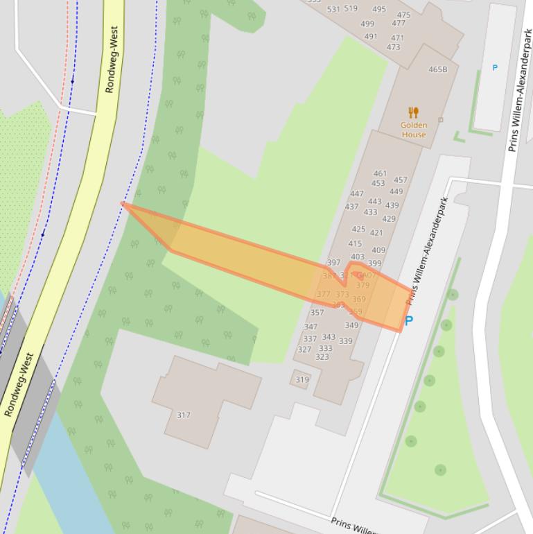 Kaart van postcodegebied 3905CL.