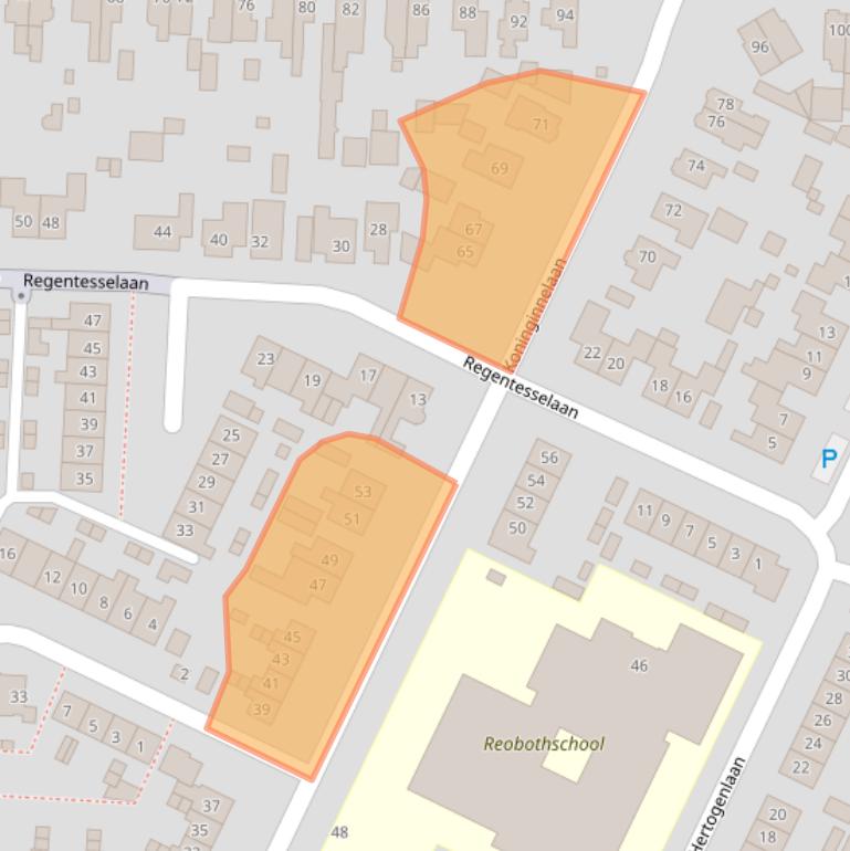 Kaart van postcodegebied 3905GG.