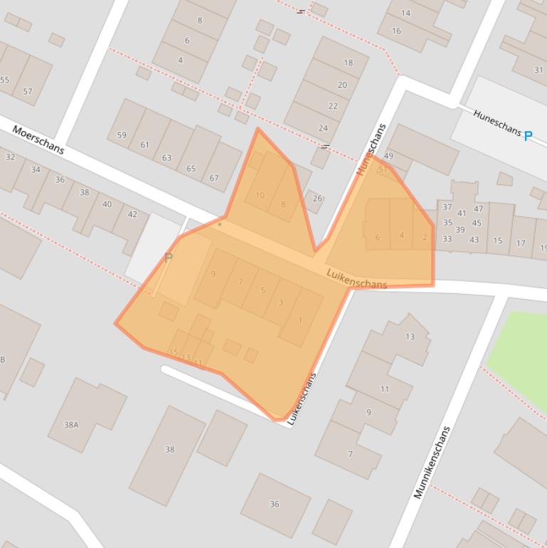 Kaart van postcodegebied 3905MR.