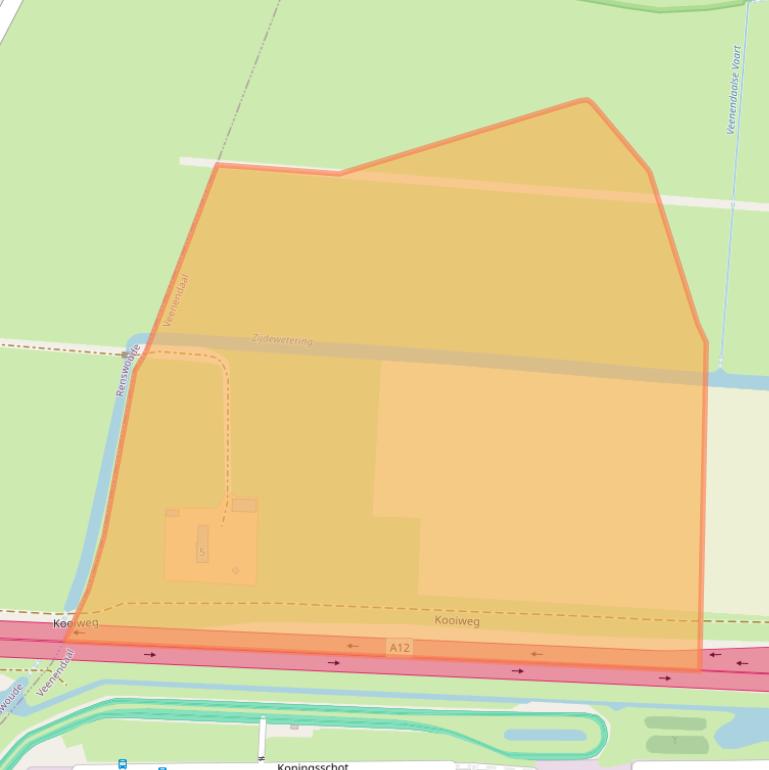 Kaart van postcodegebied 3905NC.