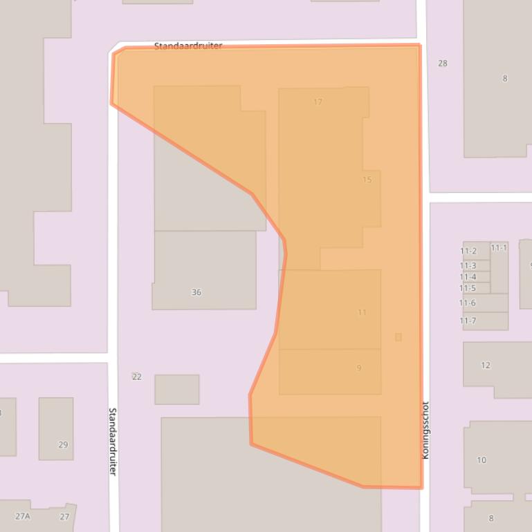 Kaart van postcodegebied 3905PP.