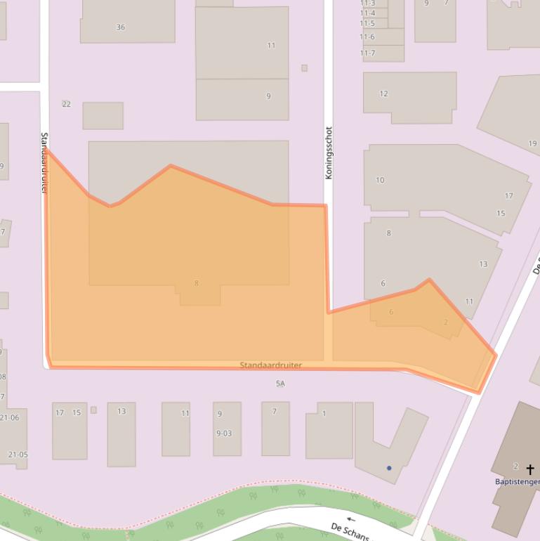 Kaart van postcodegebied 3905PW.