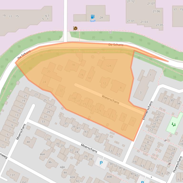 Kaart van postcodegebied 3905XR.