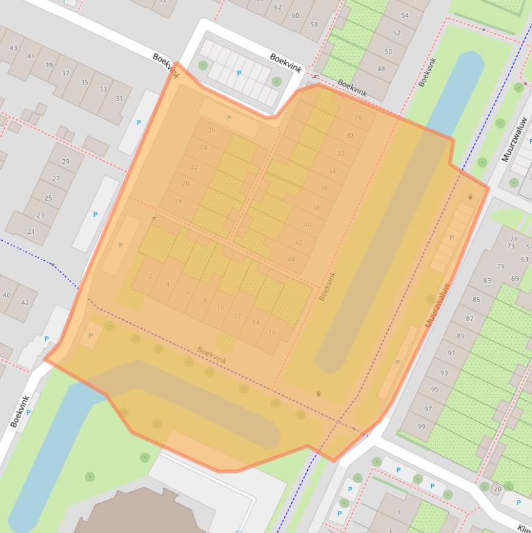 Kaart van postcodegebied 3906AV.