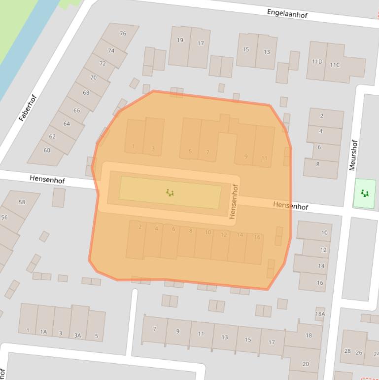 Kaart van postcodegebied 3907JN.
