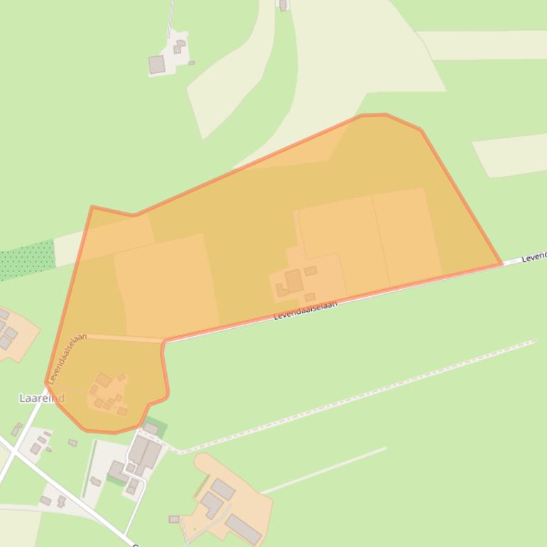 Kaart van postcodegebied 3911BJ.