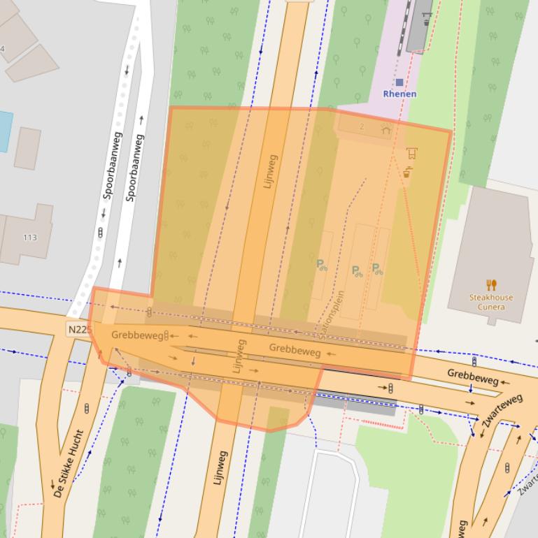 Kaart van postcodegebied 3911BK.