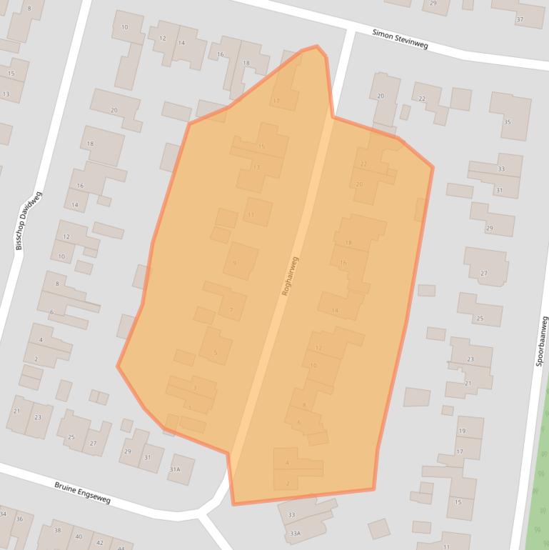 Kaart van postcodegebied 3911CG.