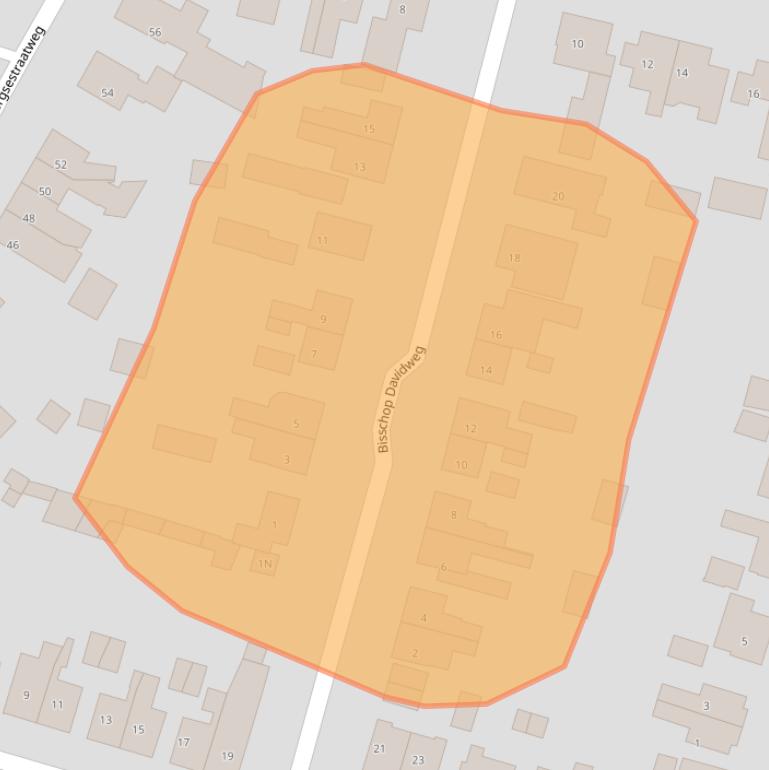 Kaart van postcodegebied 3911CH.