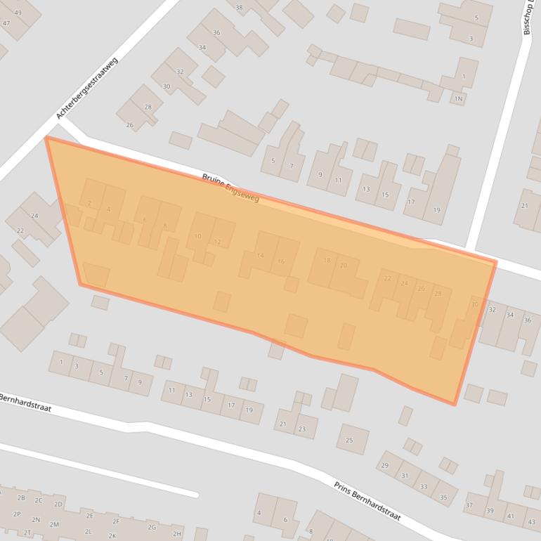 Kaart van postcodegebied 3911CK.