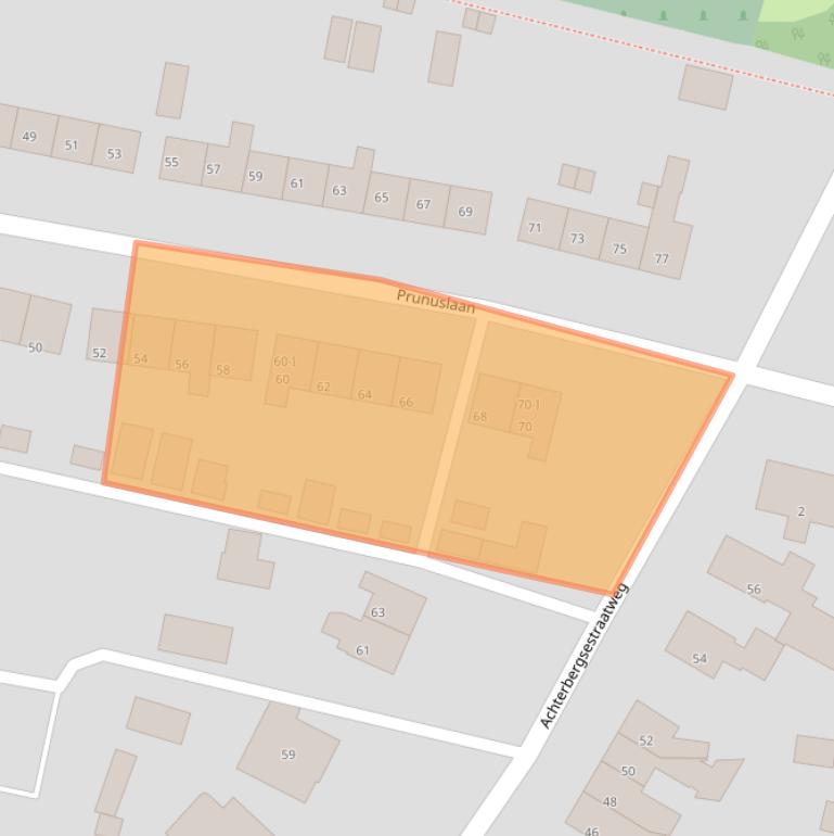 Kaart van postcodegebied 3911HE.