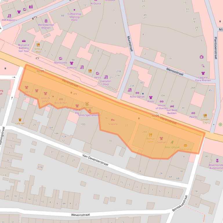 Kaart van postcodegebied 3911JE.