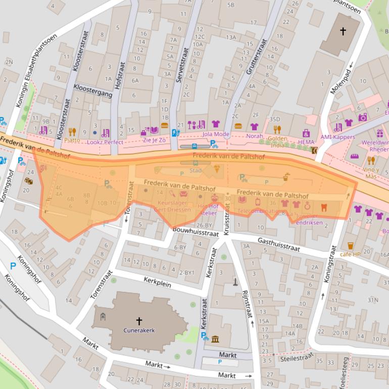 Kaart van postcodegebied 3911LB.