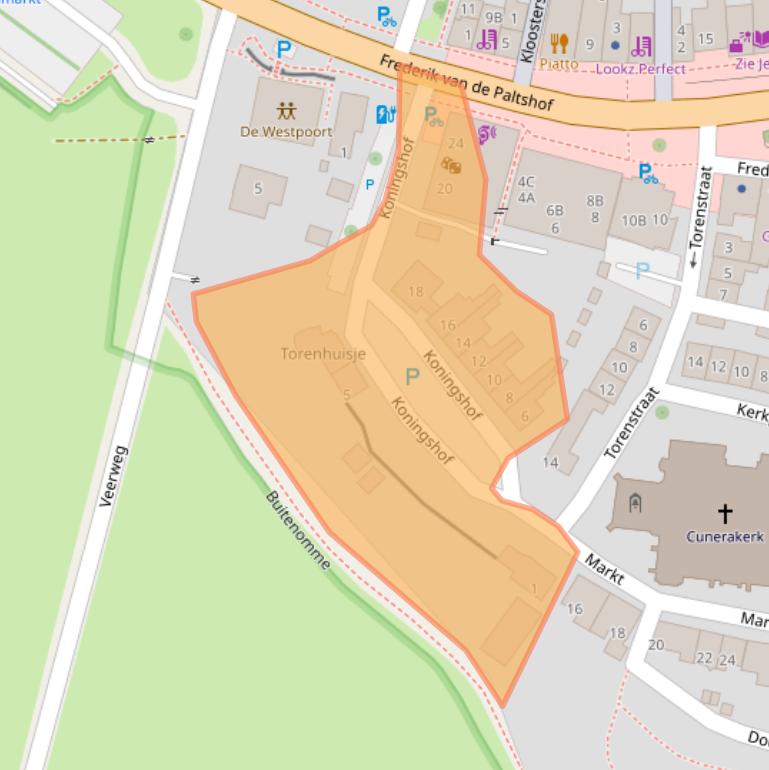 Kaart van postcodegebied 3911LH.