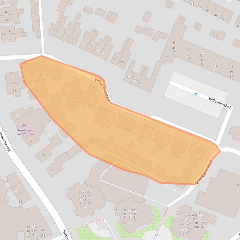 Kaart van postcodegebied 3911MC.