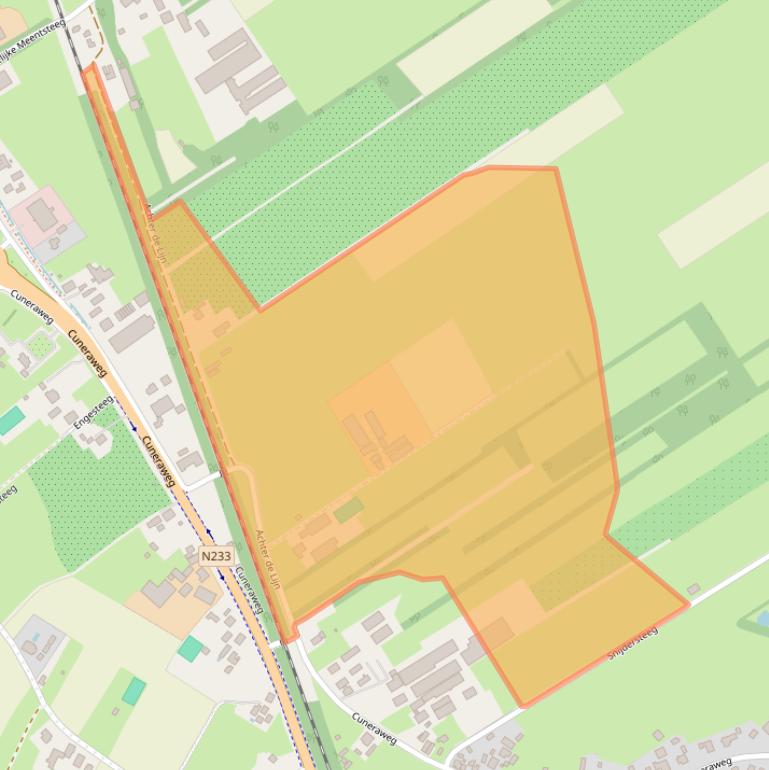 Kaart van postcodegebied 3911RB.