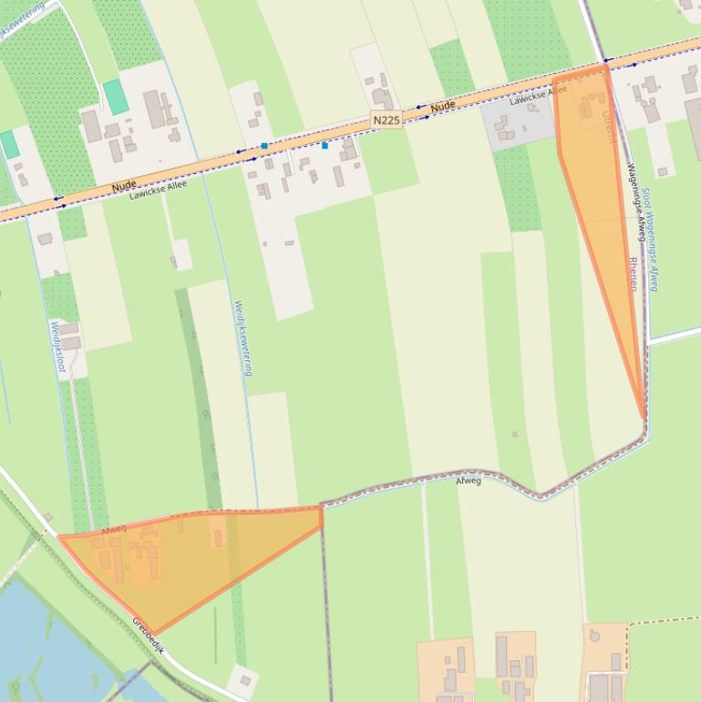 Kaart van postcodegebied 3911VG.