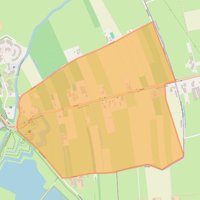 Kaart van postcodegebied 3911VK.