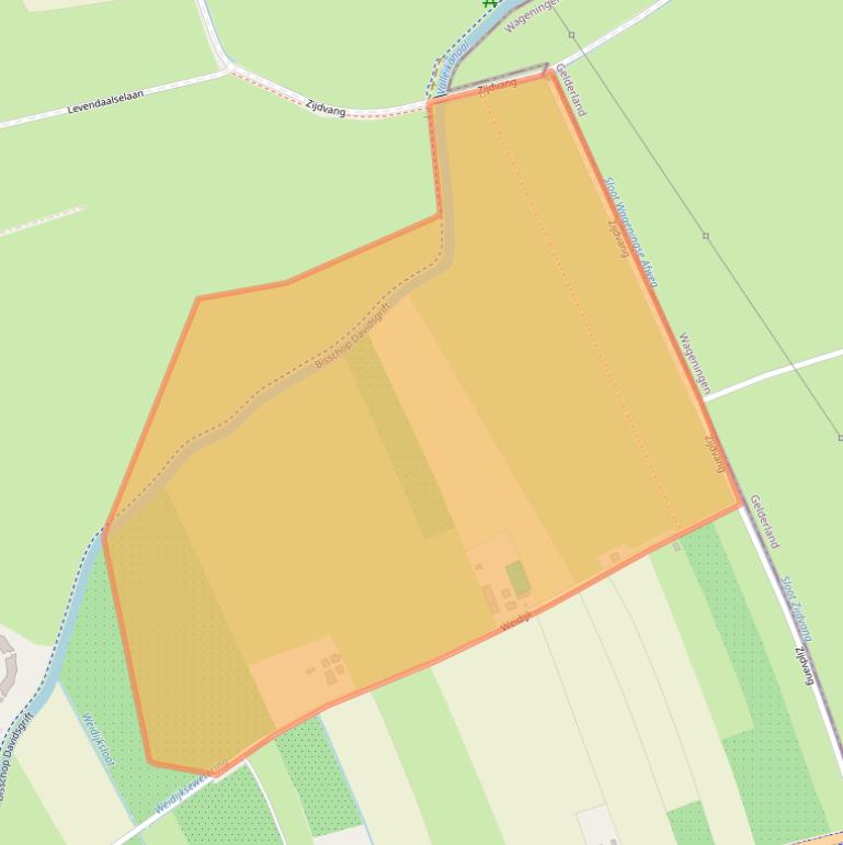 Kaart van postcodegebied 3911VV.