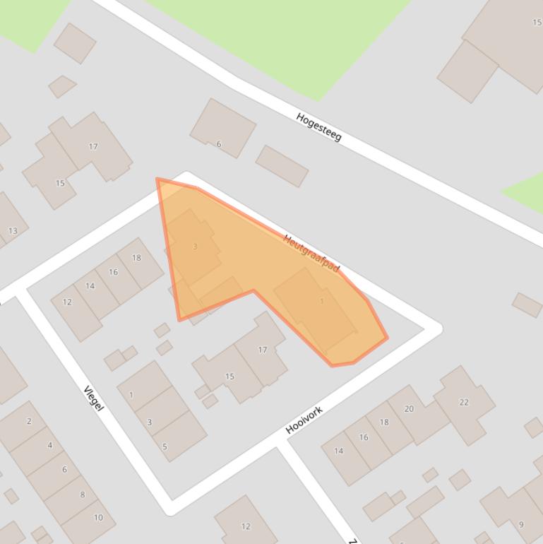 Kaart van postcodegebied 3911WS.