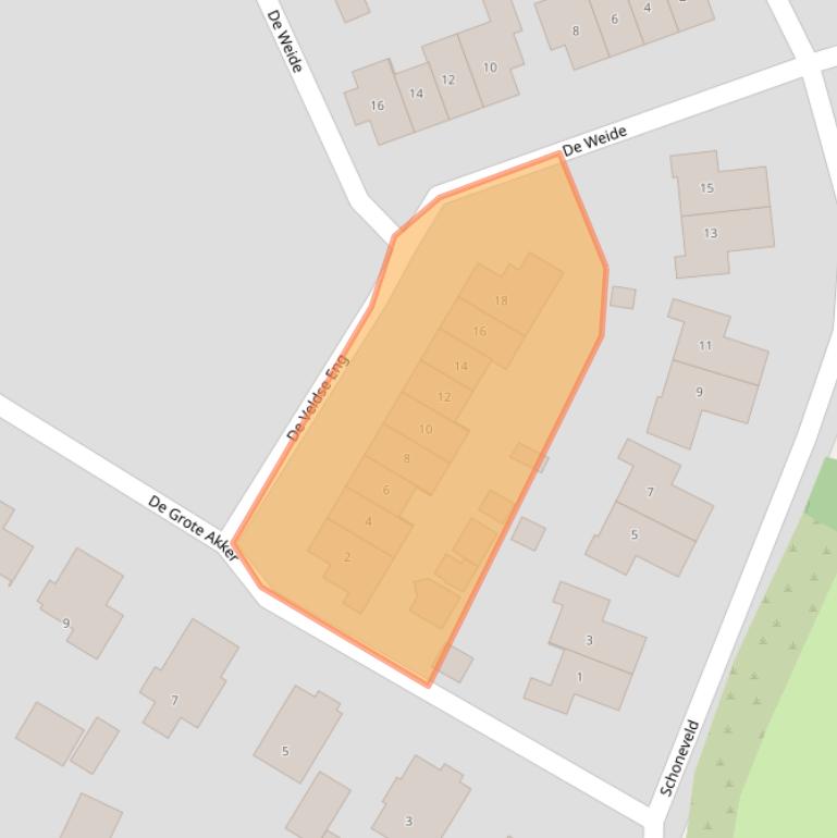 Kaart van postcodegebied 3911XT.