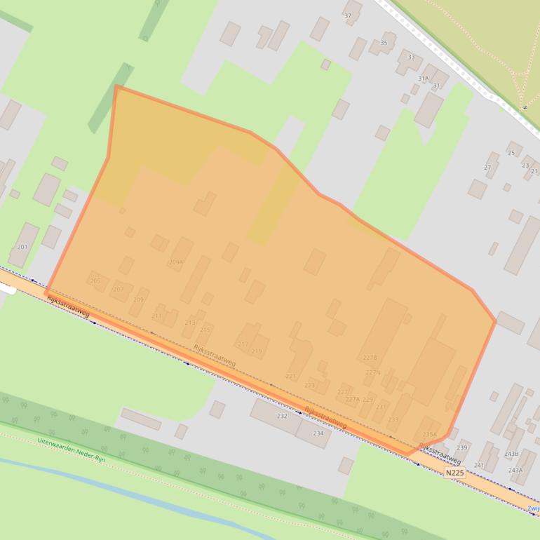 Kaart van postcodegebied 3921AG.