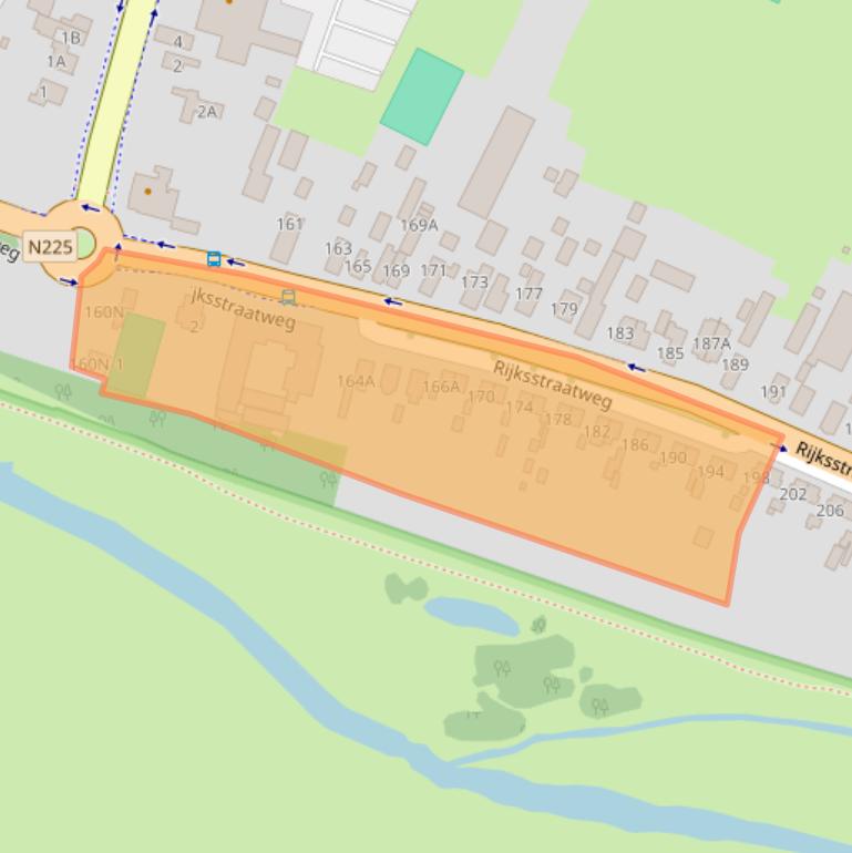 Kaart van postcodegebied 3921AM.