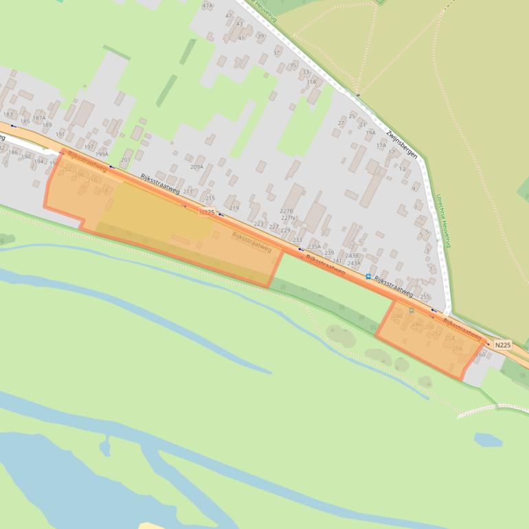 Kaart van postcodegebied 3921AN.