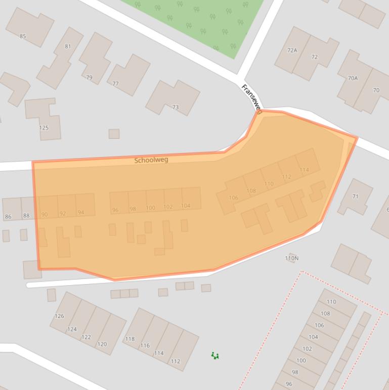 Kaart van postcodegebied 3921CH.