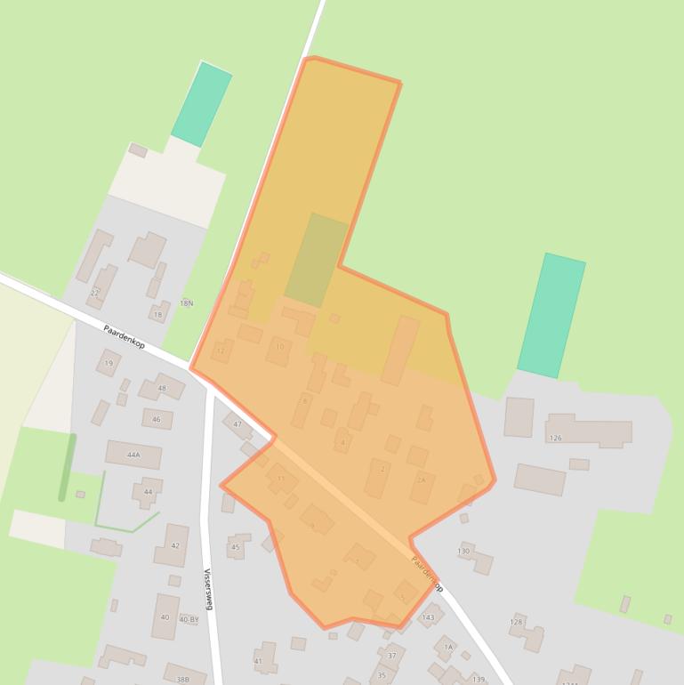 Kaart van postcodegebied 3921DC.