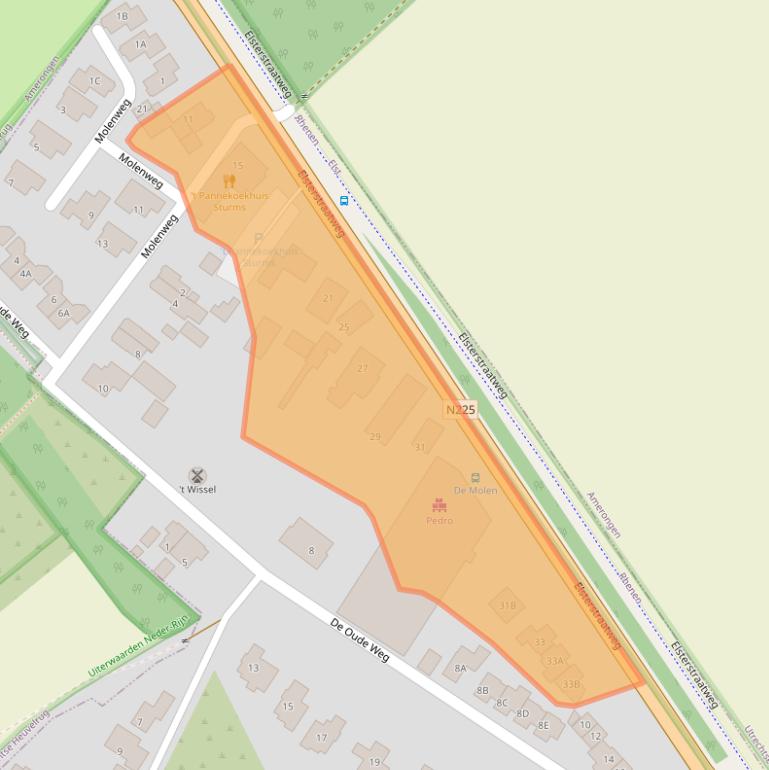 Kaart van postcodegebied 3922GD.