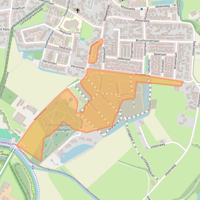 Kaart van postcodegebied 3925EE.