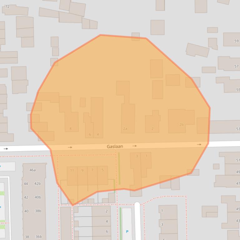 Kaart van postcodegebied 3925HR.